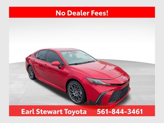 Used 2025 Red Toyota SE image 1