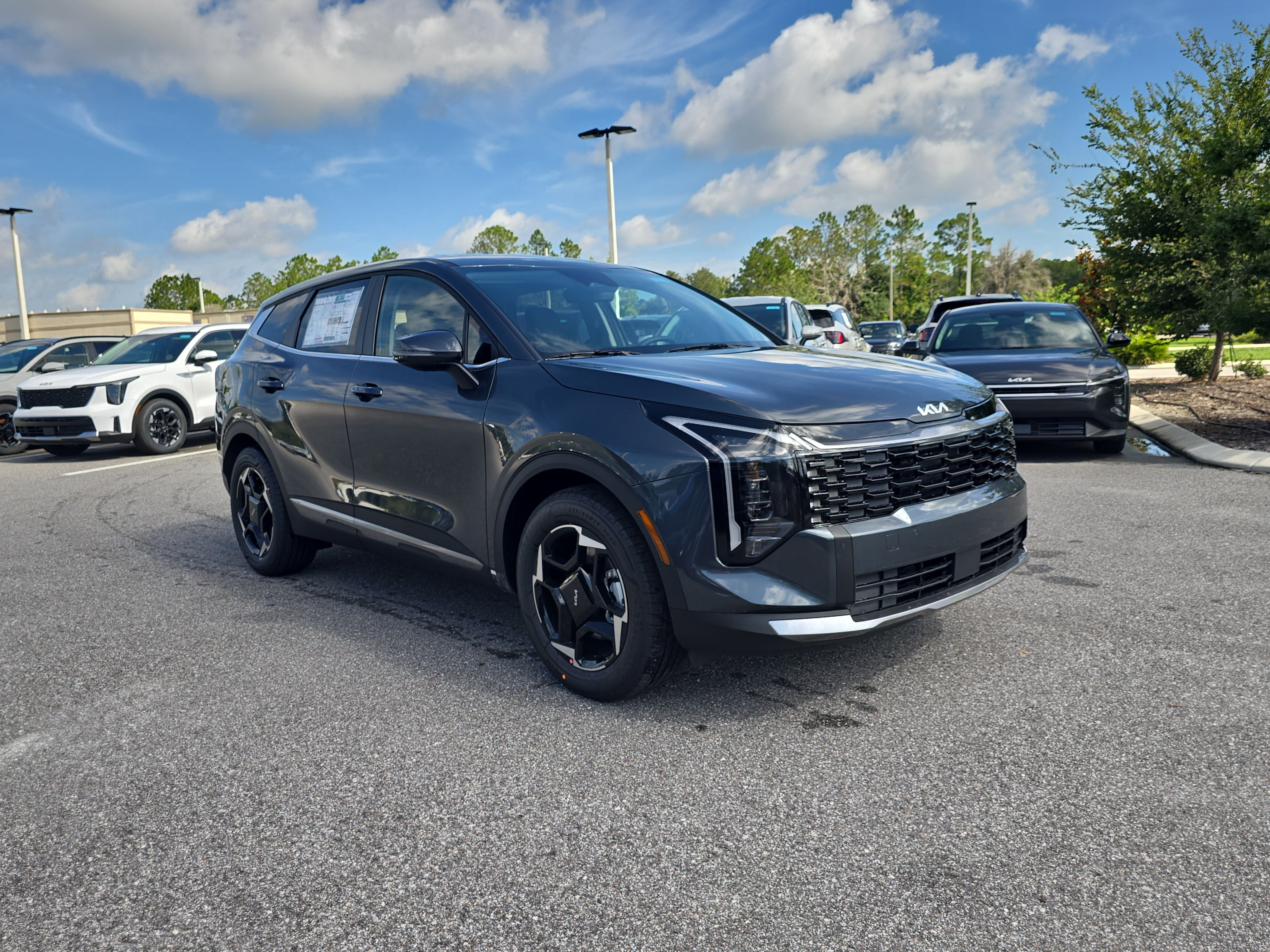 New 2026 Gravity Gray Kia EX image 2