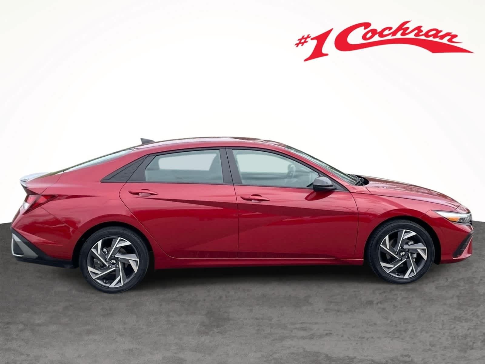 Certified Used 2025 Ultimate Red Hyundai SEL Sport image 6