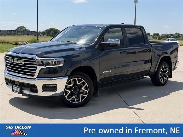 Used 2025 Forged Blue Metallic Ram Laramie image 1