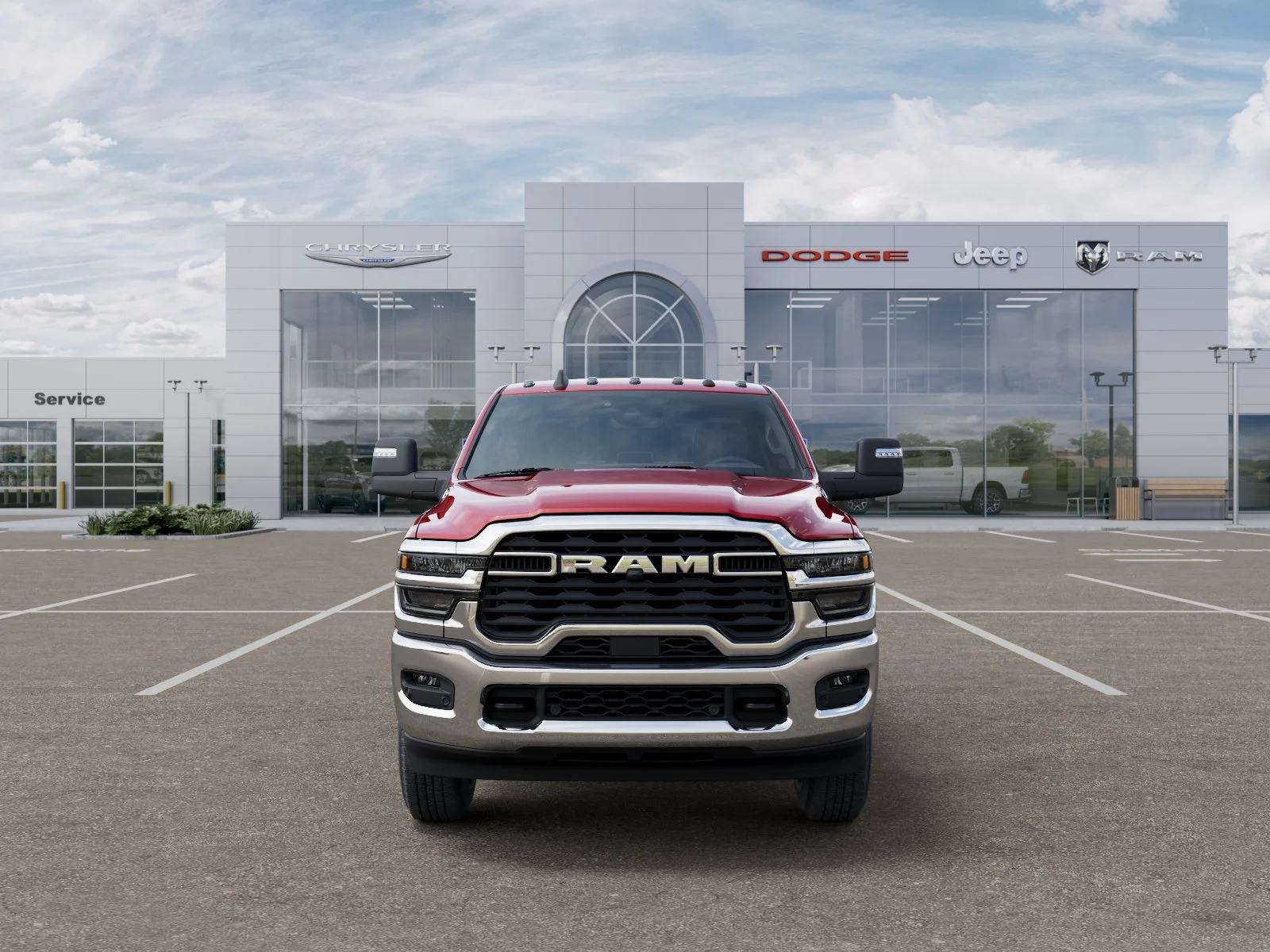 New 2026 Molten Red Pearlcoat RAM Tradesman image 37