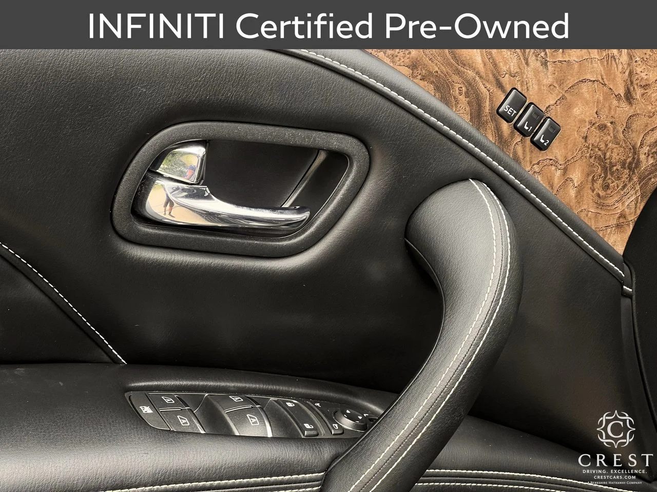 Certified Used 2023 Anthracite Gray INFINITI PREMIUM SELECT image 22