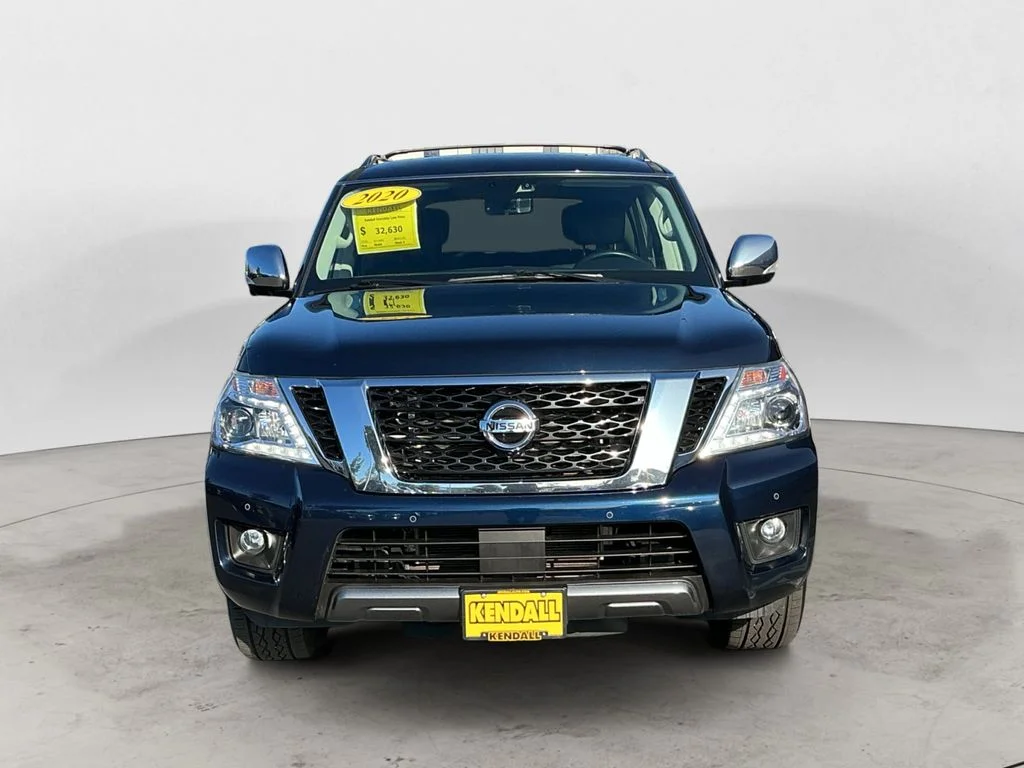 Used 2020 Blue Nissan Platinum image 2
