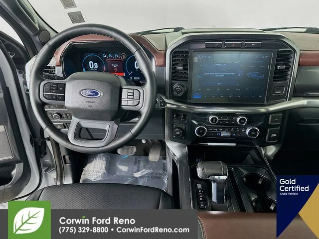 Used 2022 Space White Metallic Ford Lariat image 26
