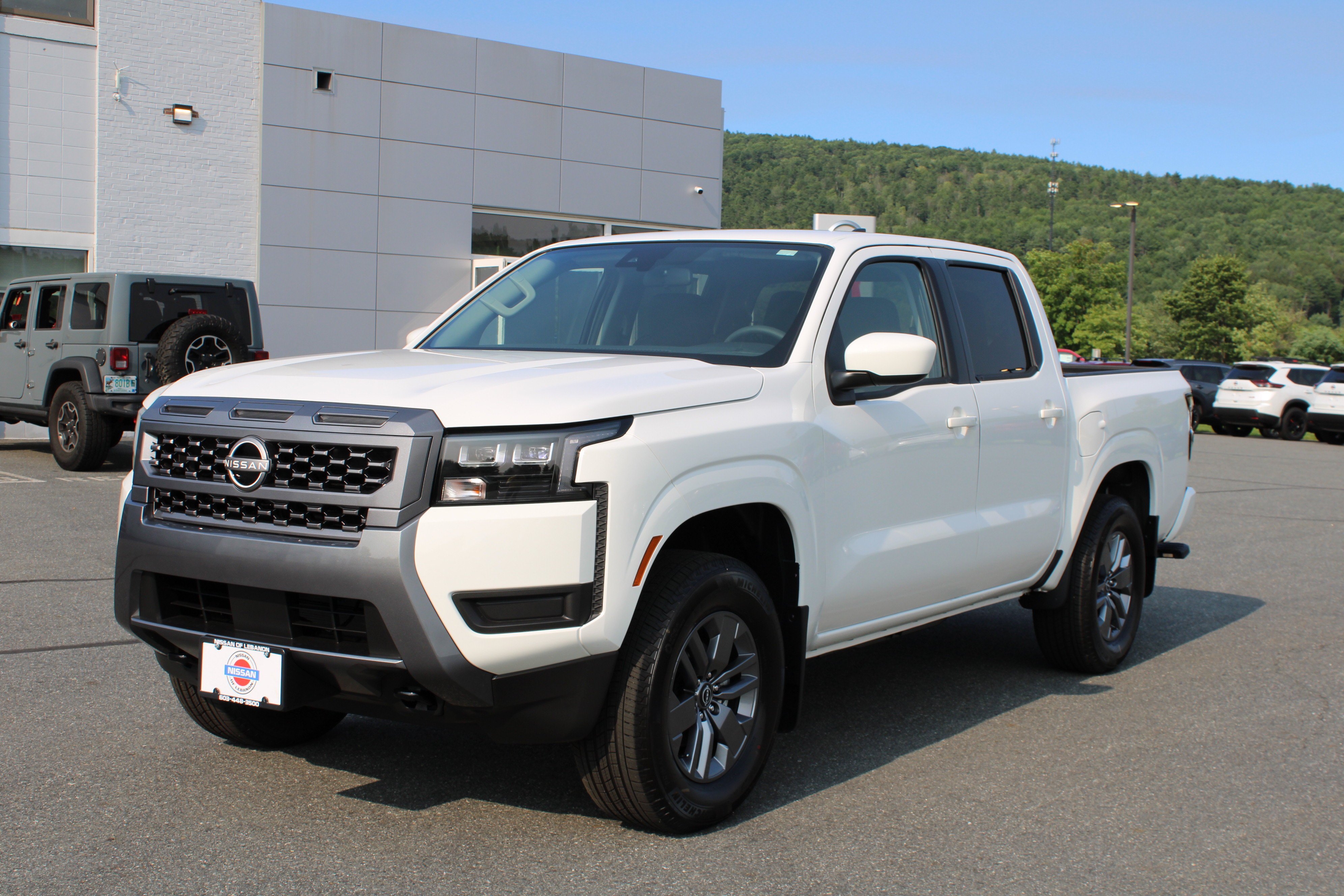New 2026 Glacier White Nissan Crew Cab SV image 3