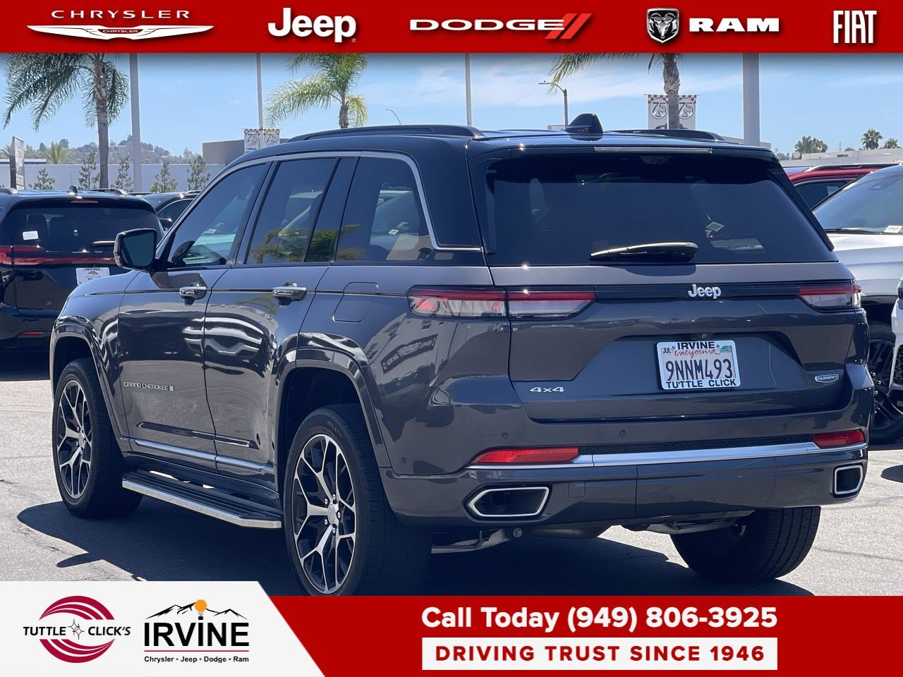 Used 2024 Baltic Gray Metallic Clearcoat Jeep Summit Reserve image 5