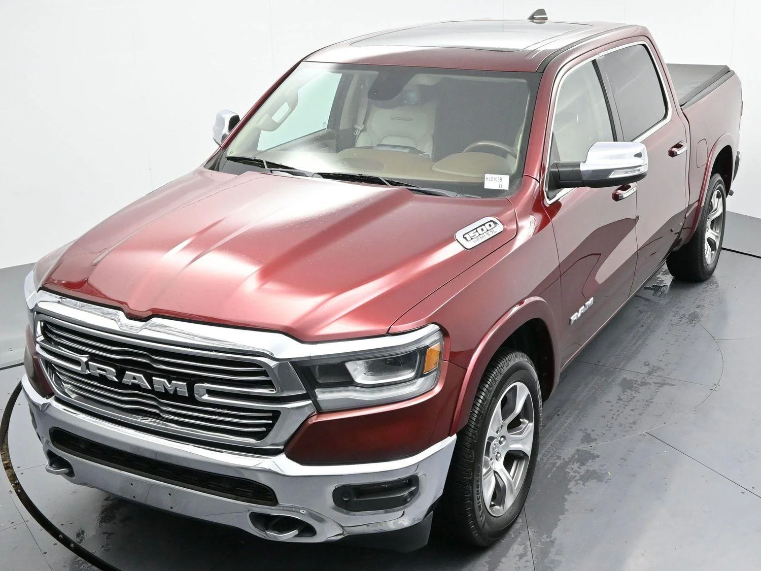 Used 2020 Delmonico Red Pearlcoat Ram Laramie image 37
