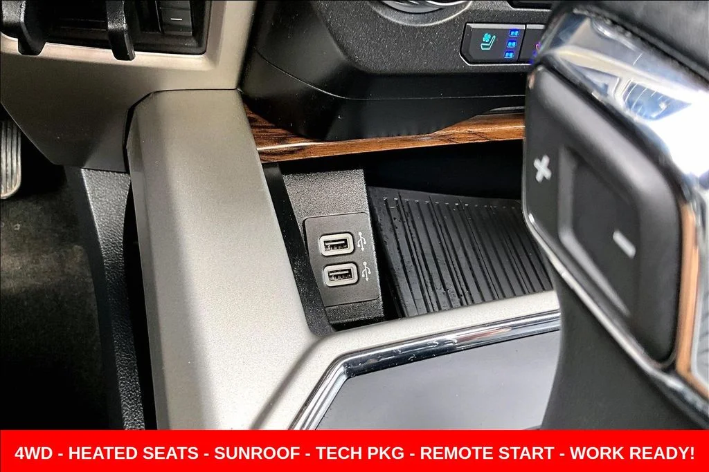 Used 2020 Red Ford Lariat image 16