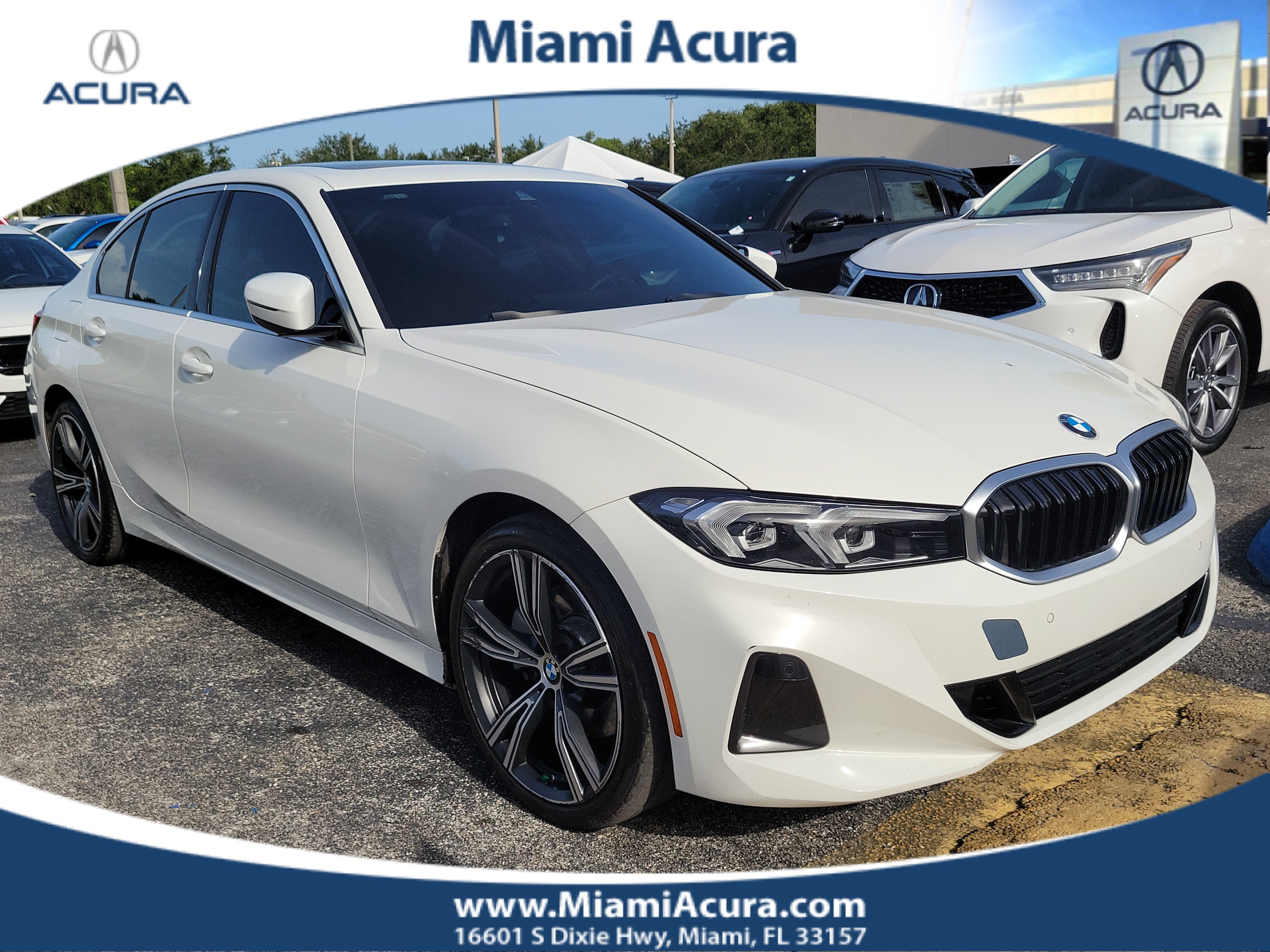 Used 2024 Alpine White BMW 330i image 1