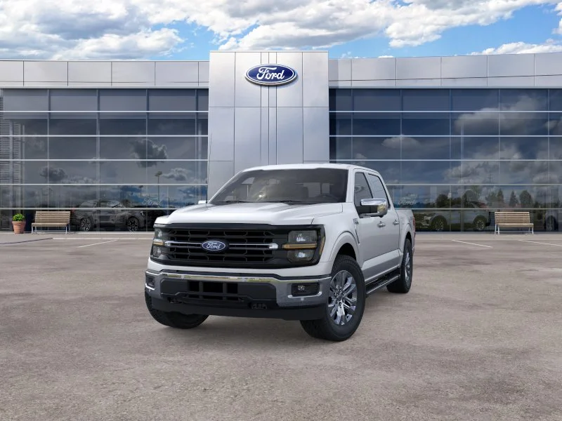 New 2026 Iconic Silver Metallic Ford XLT image 2