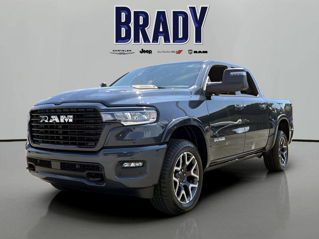 New 2026 Forged Blue Metallic Exterior Paint RAM Laramie image 3