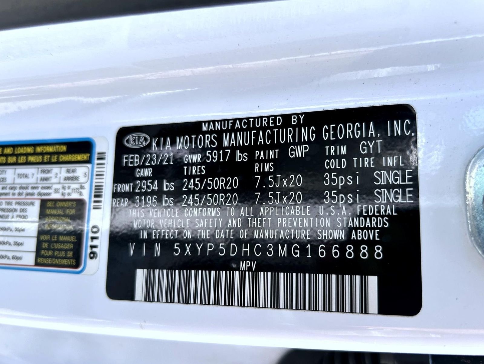Used 2021 White Kia SX image 25