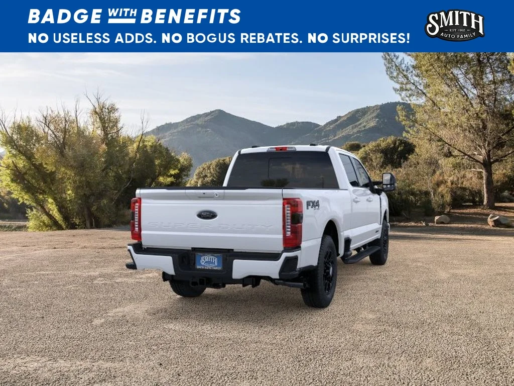 New 2026 Star White Metallic Tri-Coat Ford F-250® Lariat® image 9