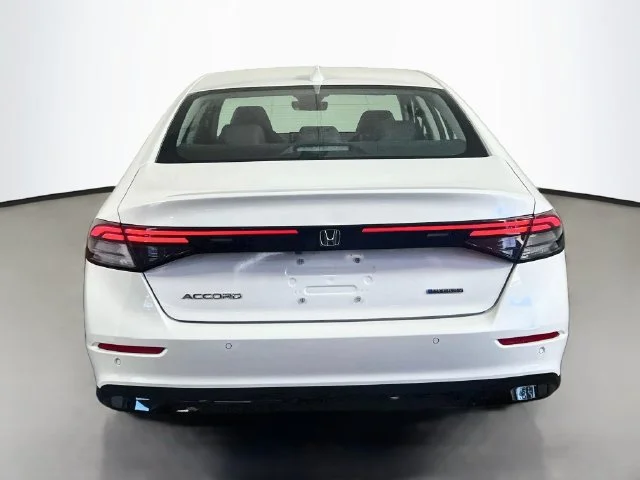 Certified Used 2023 Platinum White Pearl Honda HYBRID EX-L BD image 18