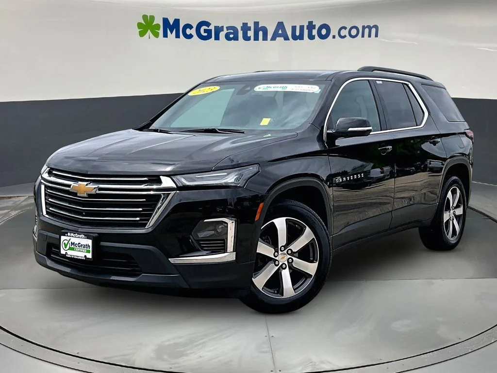 Certified Used 2023 Black Chevrolet LT Leather image 3