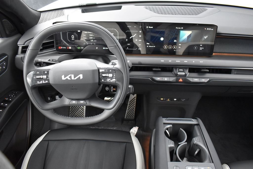 New 2026 Glacial White Pearl / Black Ro Kia GT-Line AWD image 13