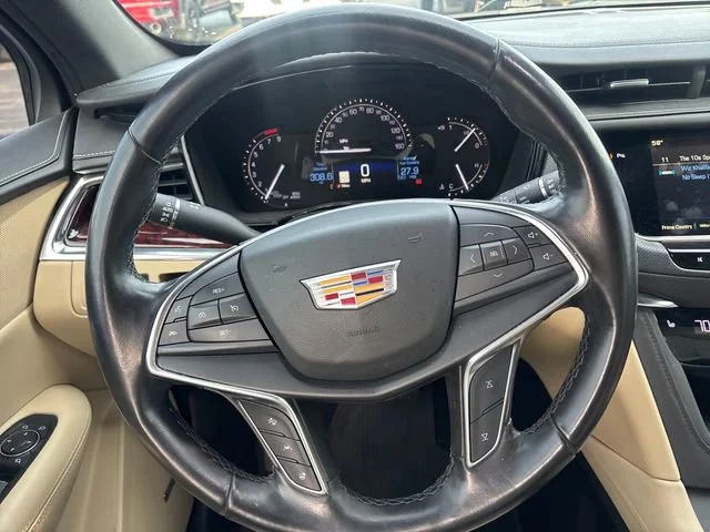 Used 2019 DARK GRANITE METALLIC Cadillac Luxury AWD image 16