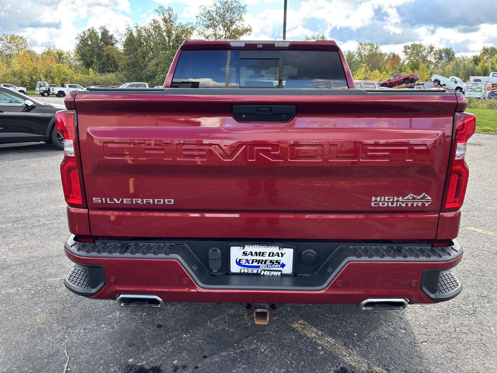 Used 2019 Cajun Red Tintcoat Chevrolet High Country image 6