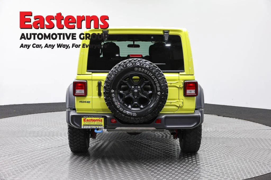 Used 2023 Yellow Jeep Willys 4xe image 6