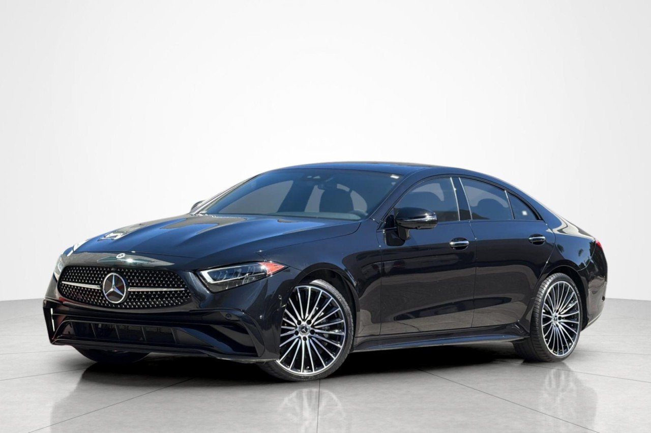 Certified Used 2023 Obsidian Black Metallic Mercedes-Benz CLS 450 image 1