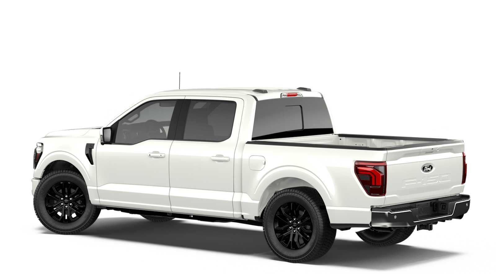New 2026 White Ford 4X4 CREW LARIAT image 2