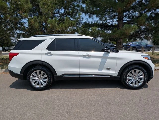 Used 2021 White Metallic Ford King Ranch image 2