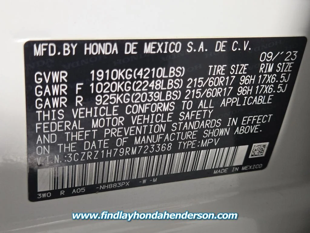 2024 Honda HR-V EX-L - Photo 14
