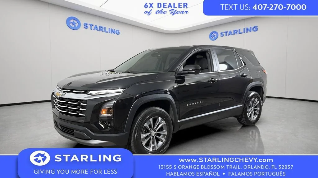 Used 2025 Mosaic Black Metallic Chevrolet LT image 1