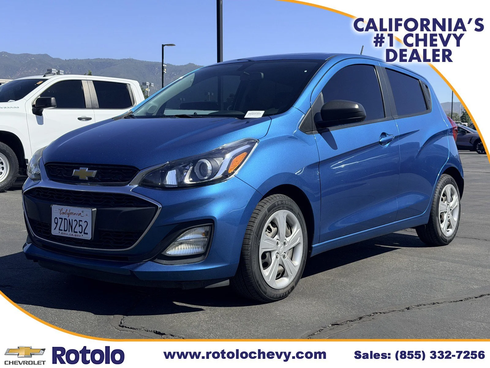 Used 2020 Caribbean Blue Chevrolet LS image 3