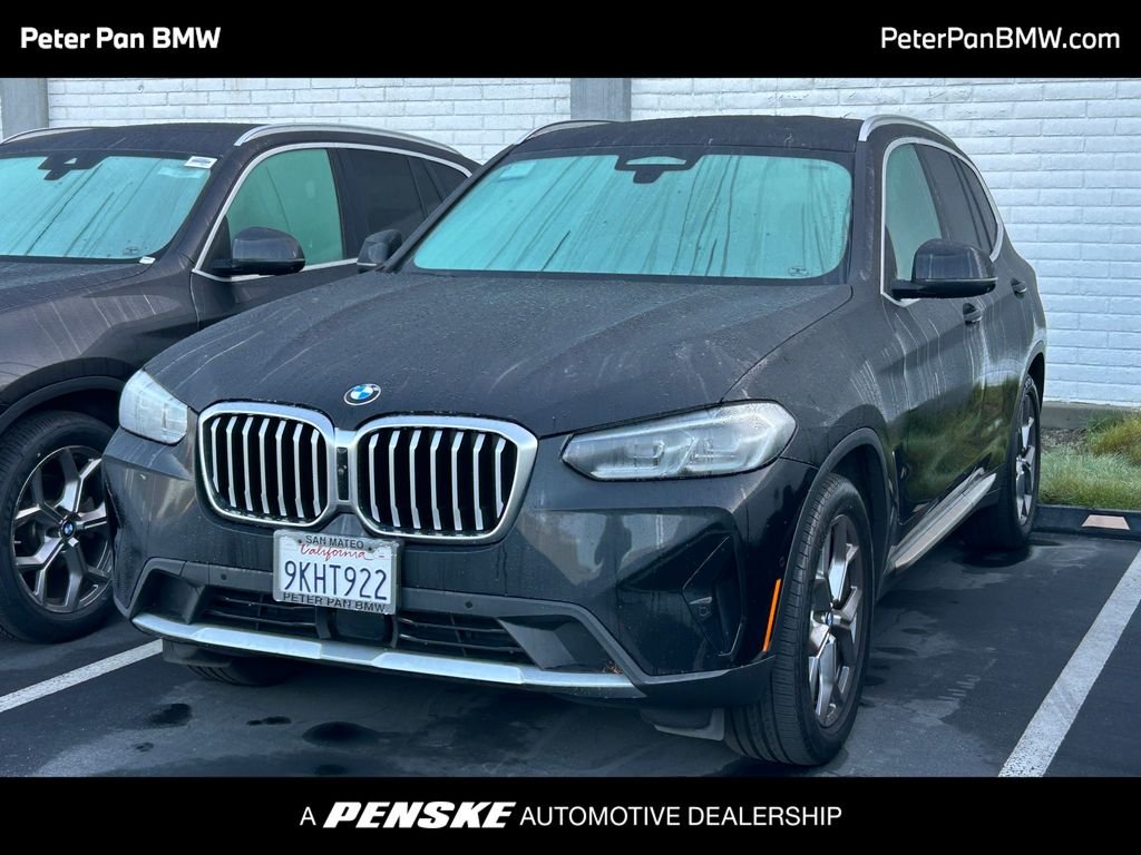 Certified Used 2024 Black Sapphire Metallic BMW xDrive30i image 1