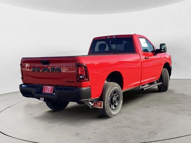 New 2026 Flame Red Clearcoat Ram TRADESMAN REGULAR CAB 4X4 8
