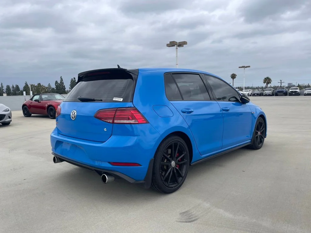 Used 2019 Blue Volkswagen 2.0T Rabbit Edition image 2