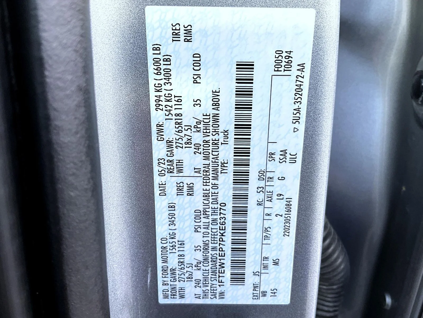 Used 2023 Silver Ford XLT image 25