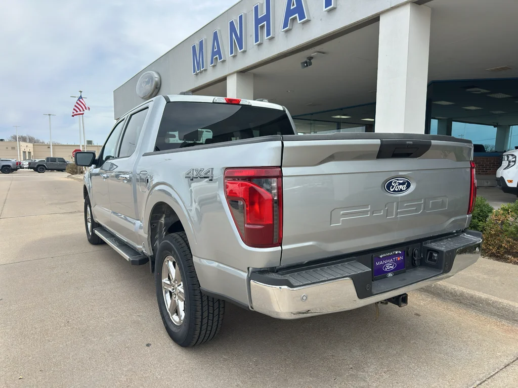Used 2025 Iconic Silver Metallic Ford XLT image 6