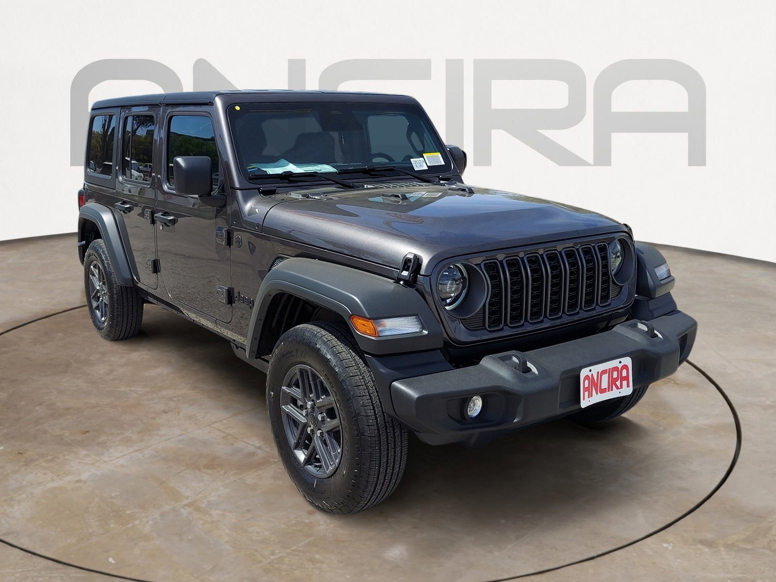 New 2026 Granite Crystal Metallic Clearcoat Jeep Sport S image 4