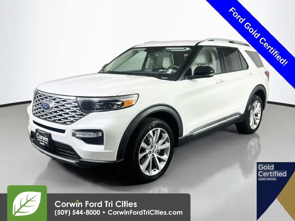 Used 2021 White Ford Platinum image 4