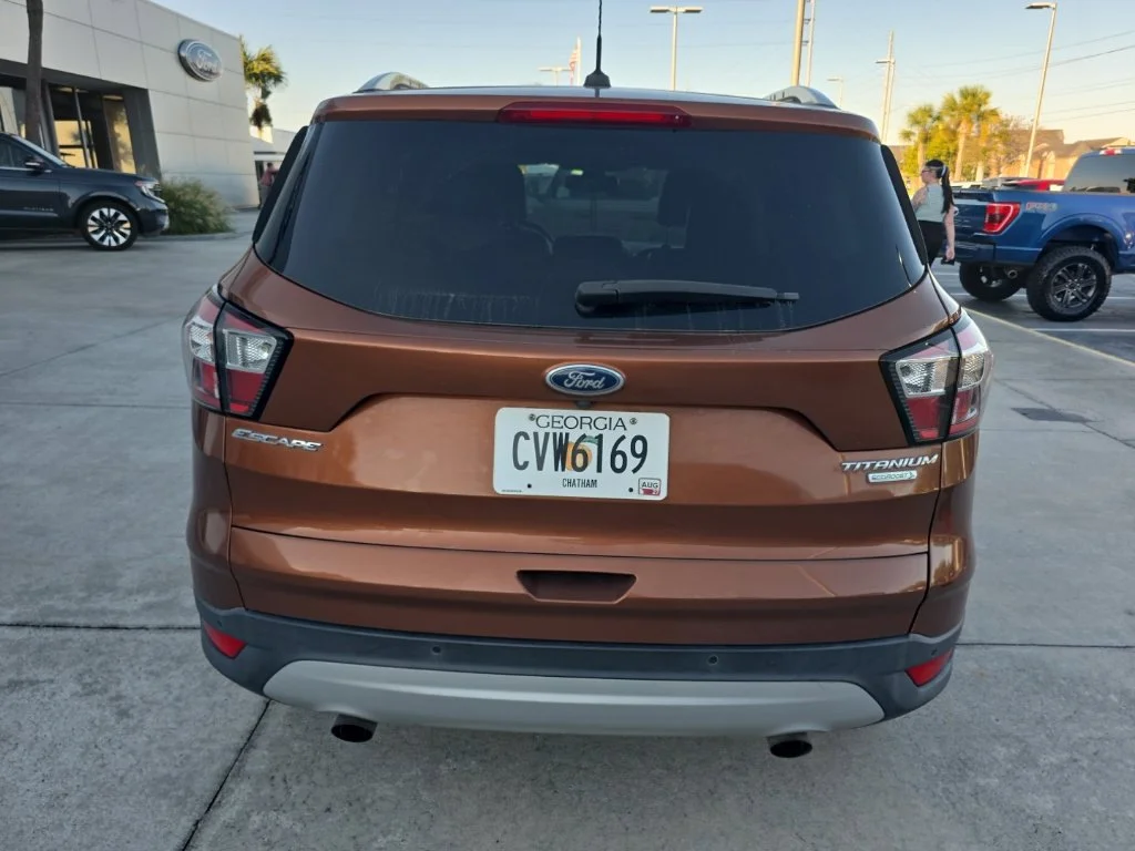 Used 2017 Red Ford Titanium image 6
