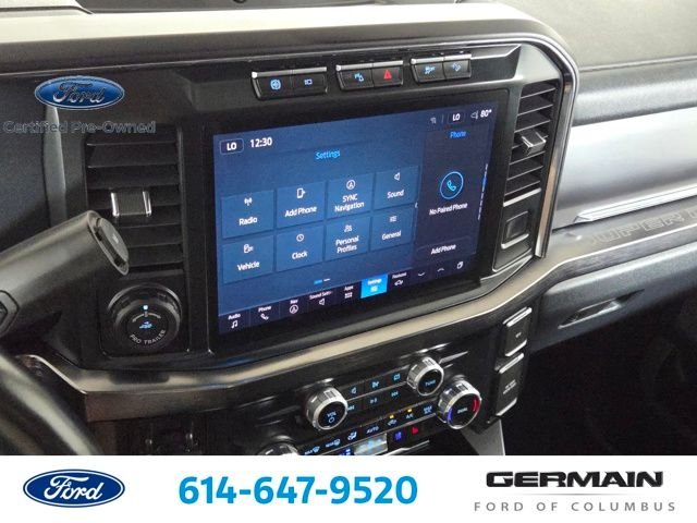 Certified Used 2023 Agate Black Metallic Ford Lariat image 27