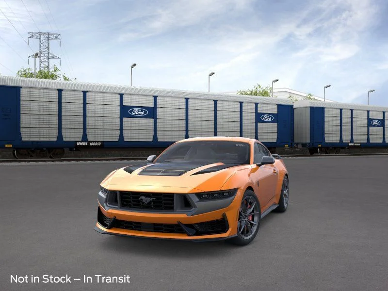 New 2026 Orange Fury Metallic Tri-coat Ford Dark Horse® Premium image 2