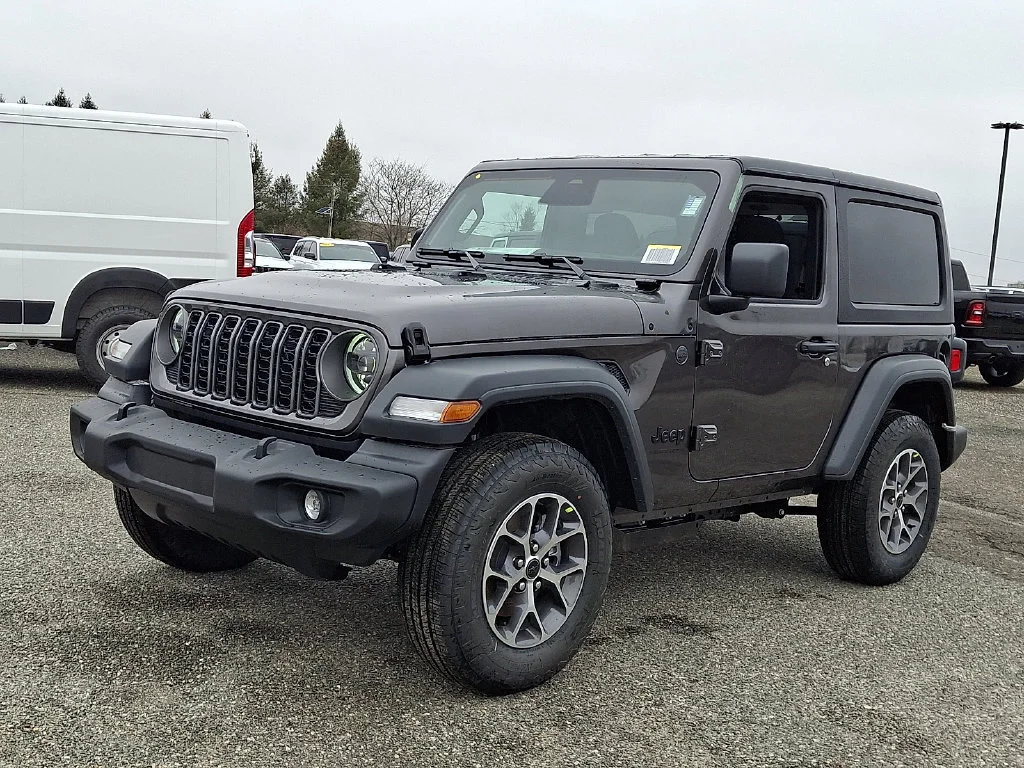 New 2026 Granite Crystal Metallic Clear-Coat Exterior Paint Jeep Sport S image 4