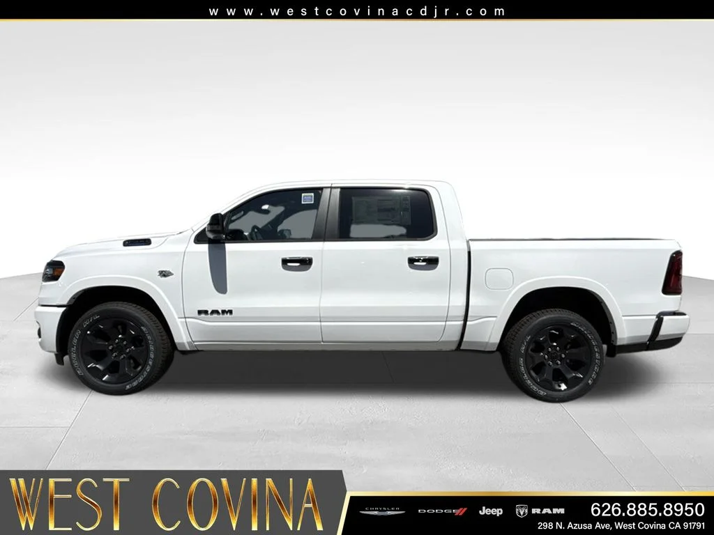 New 2026 Bright White Clear-Coat Exterior Paint RAM Big Horn/Lone Star image 12