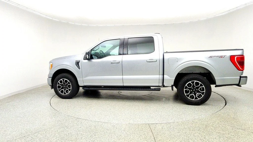 Used 2022 Iconic Silver Metallic Ford XLT 4WD SuperCrew 5.5