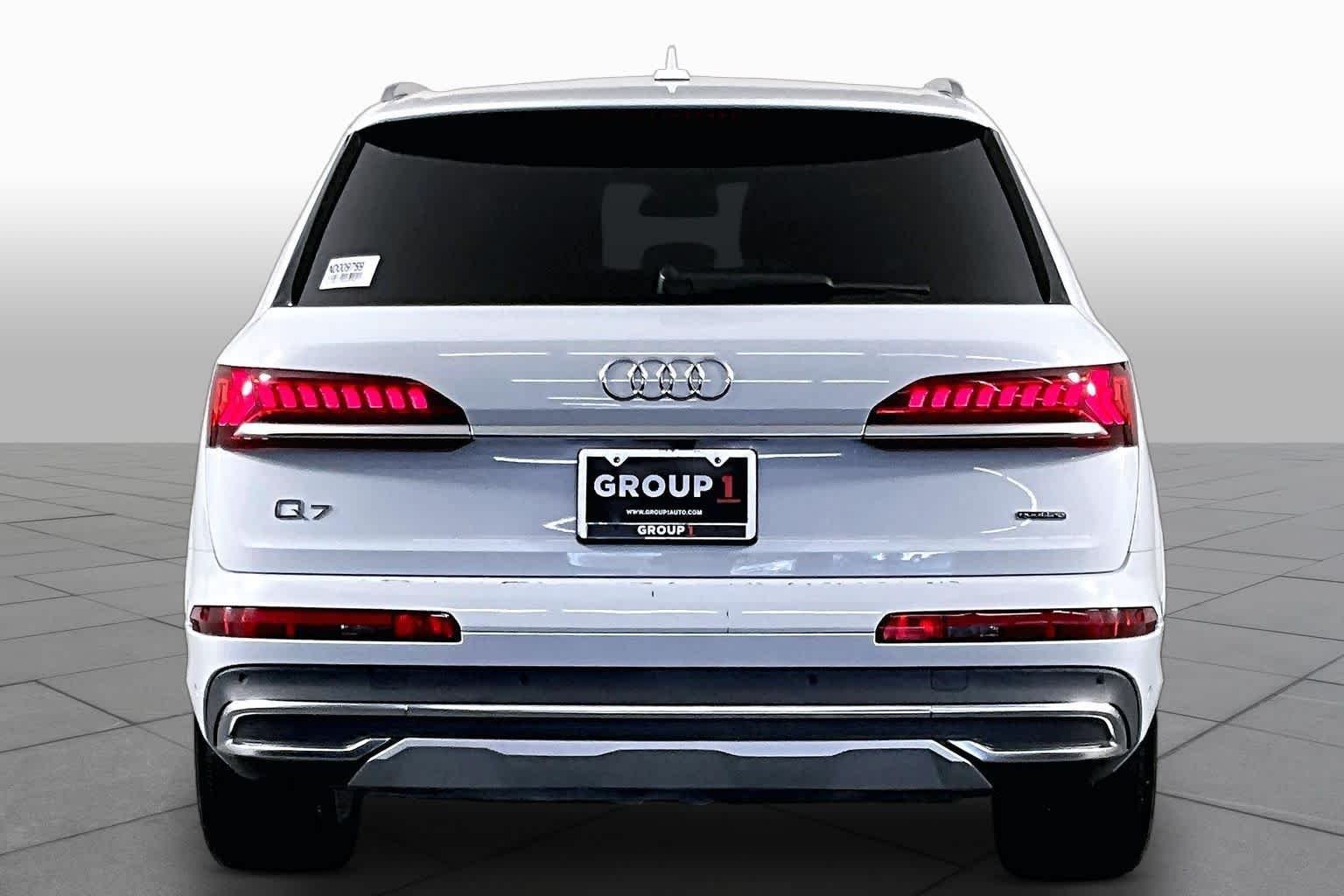 Used 2022 Glacier White Metallic Audi Premium Plus image 5