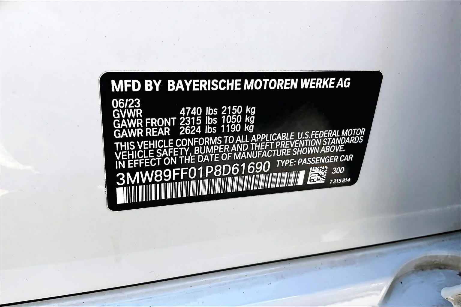 Used 2023 Alpine White BMW 330i xDrive image 33