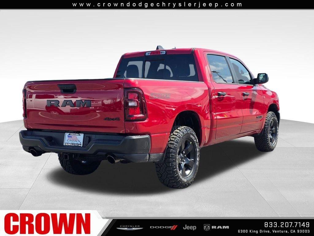 New 2026 Molten Red Pearl-Coat Exterior Paint RAM Warlock image 5