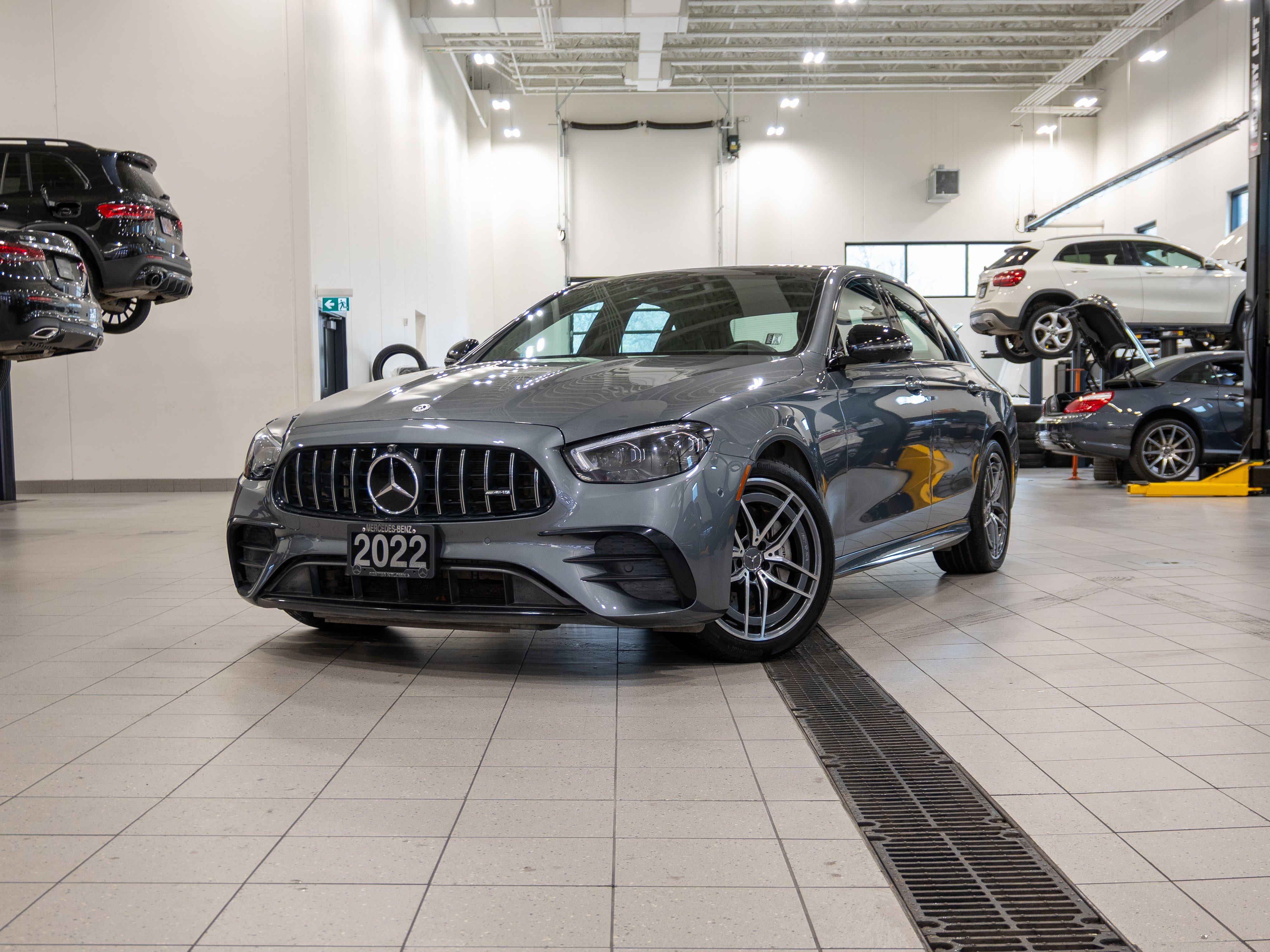 Certified Used 2022 SELENITE GREY MET Mercedes-Benz AMG E 53 image 1
