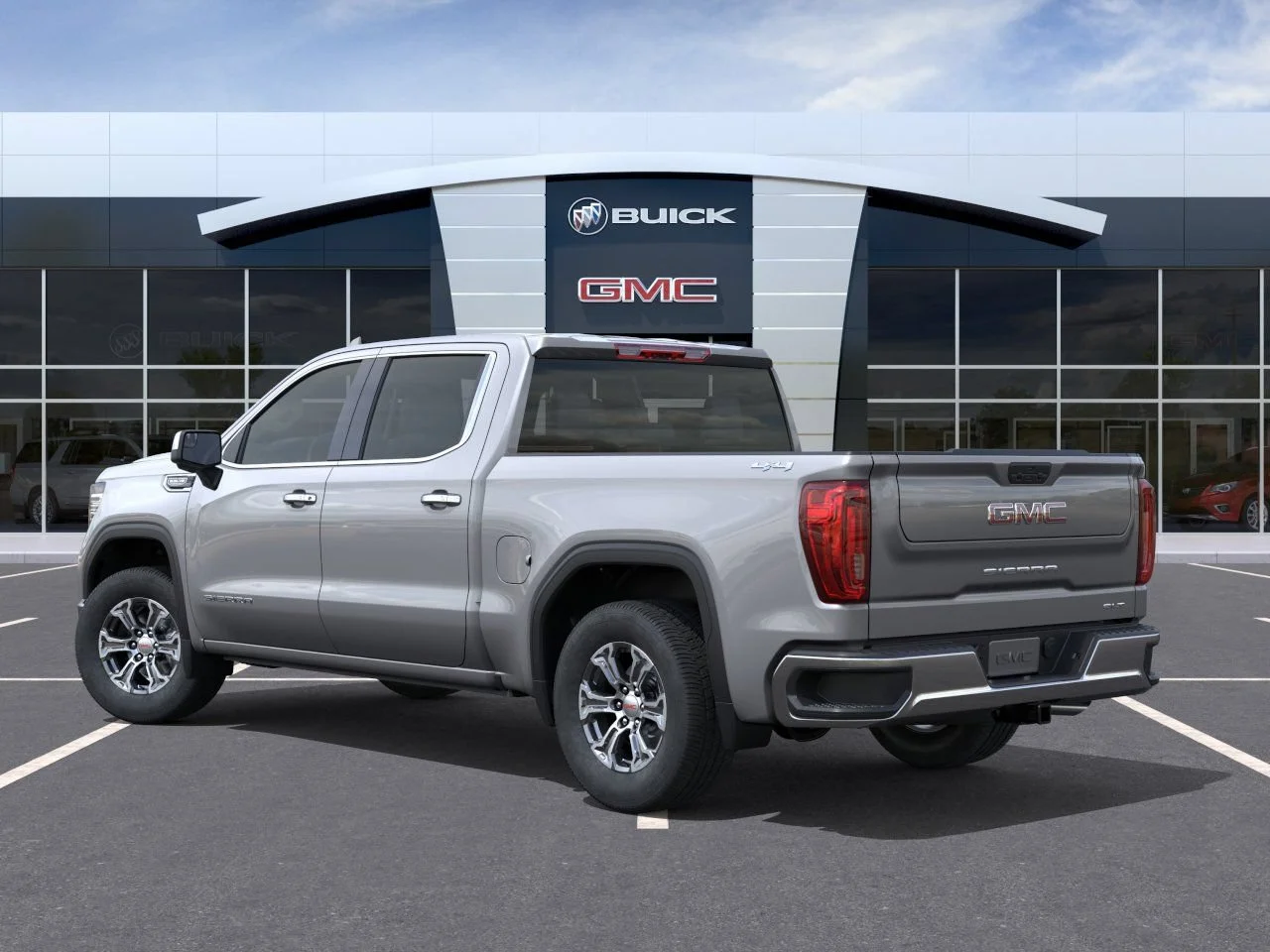 New 2026 Sterling Metallic GMC SLT image 3