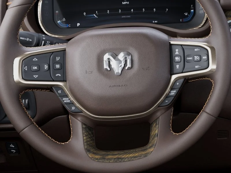 New 2026 Bright White Clear-Coat Exterior Paint RAM Longhorn image 19