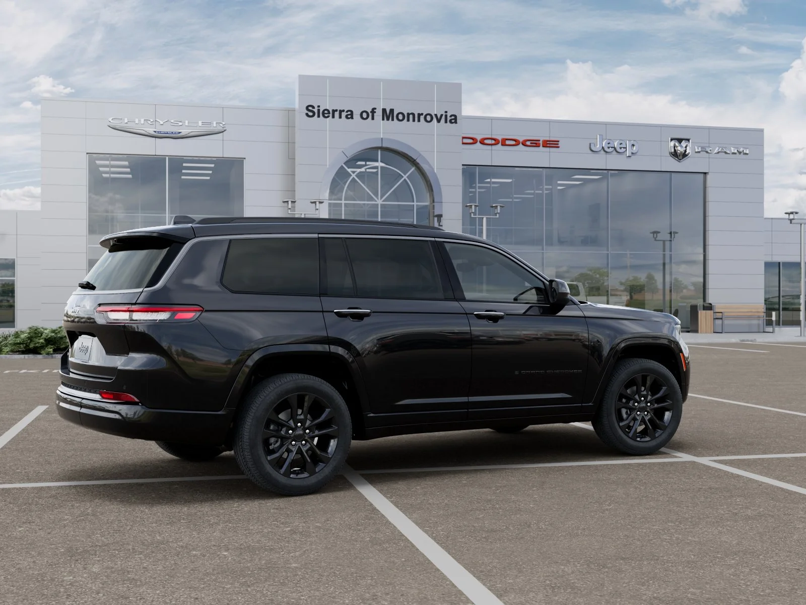 New 2026 Diamond Black Crystal Pearl-Coat Exterior Paint Jeep Limited Reserve image 30