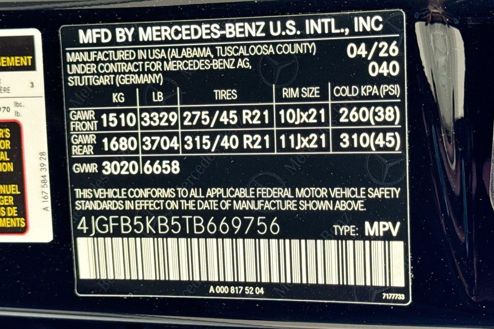 New 2026 Black Mercedes-Benz GLE 450 image 30